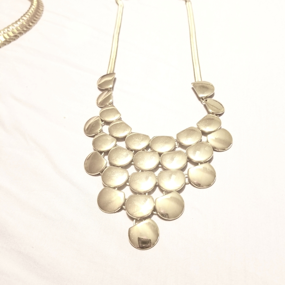 Fashion necklace goldtone